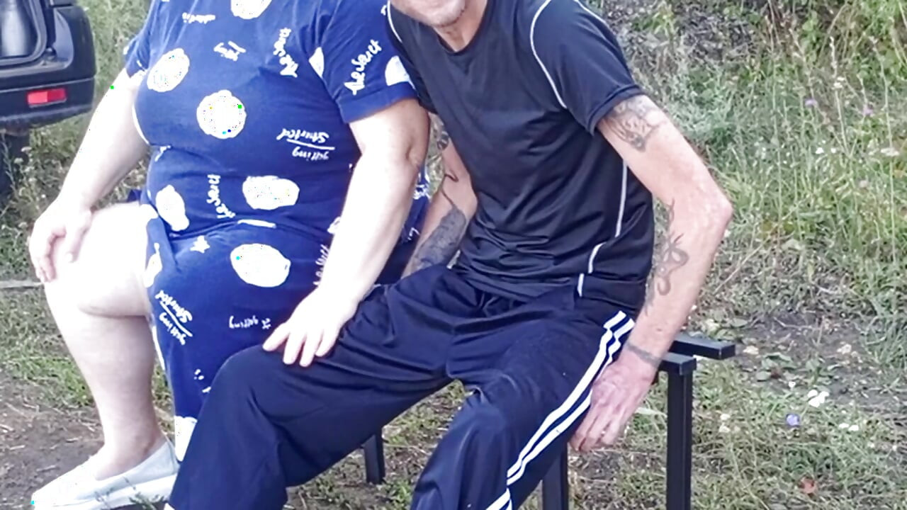 a neighbor in a public park jerks off my dick on a bench