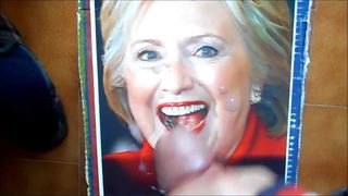 Hillary Clinton, hommage au sperme