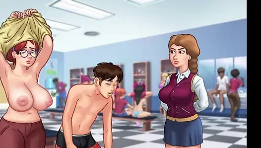 Pertemuan pertama Judith dan anon di kamar mandi