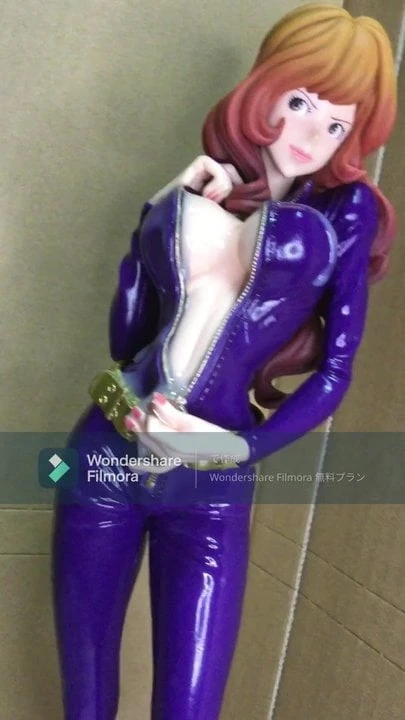 Lupin the third mine fujiko-purple catsuit-1(figure bukkake)