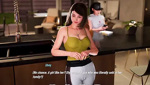 Stepson Horny Due to MILF Stepmom's Morning Workout - the Creditor's Wife - E01