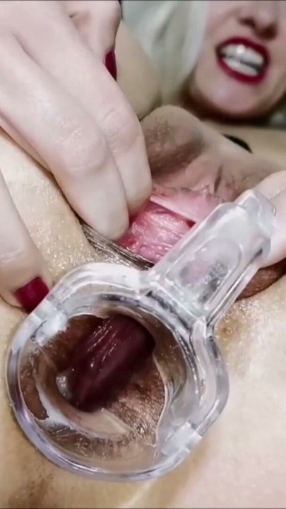 Huge opened ass hole close up to camera | Clip 1