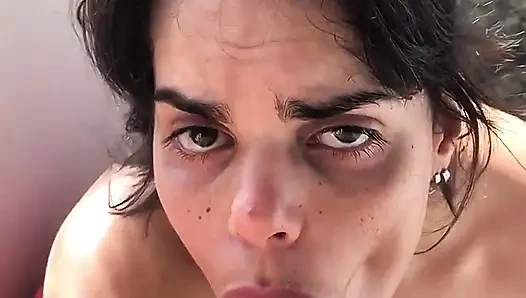 Milking my man with my mouth