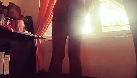 Sexy Stepmom Tina Getting Dressed for Her Stepson