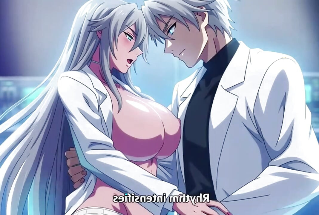 Mad scientist creates perfect futanari clone of himself for sex desire