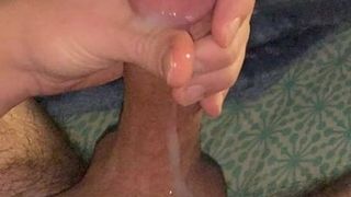 Finally Cumming after edging for a couple hours