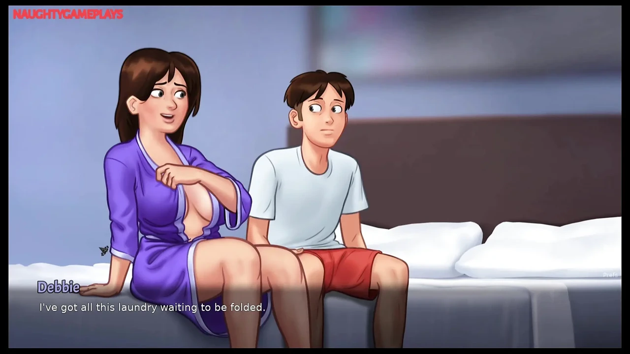 Summertime Saga Part 22 By DarkCookie – Horny Tenant Wants To Fuck BBW Sexy MILF Landlady In Her House