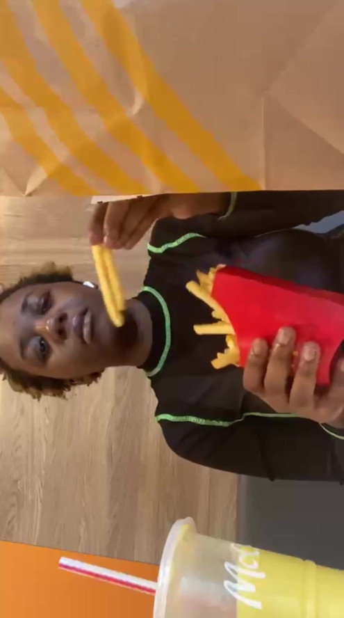 Public McDonald’s Mukbang | Clip 2