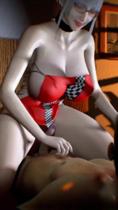 Käftande ögonblick från "Hot chick i sumon från TV show - 3D hentai ocensurerad V146"
