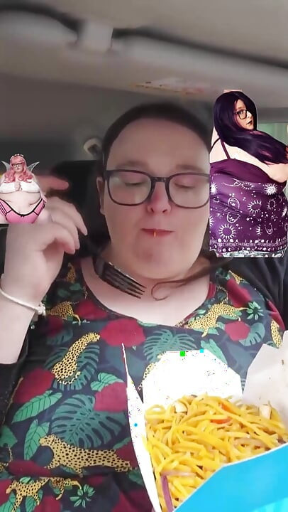 Ssbbw geniet van een smakelijke traktatie