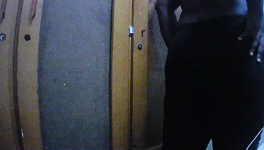 virgin black gay showing off big ass, teasing for video call with a guy