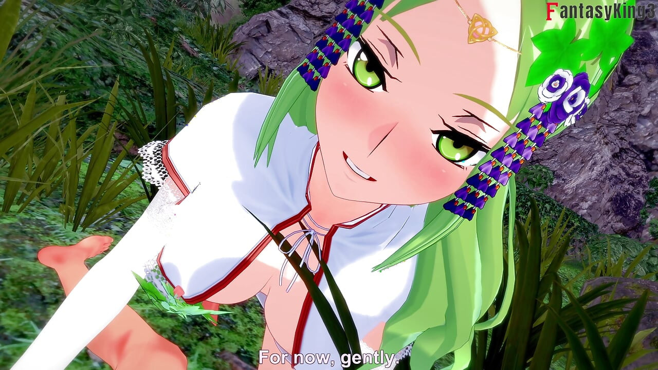 妖精幹了兩個淫蕩的女孩，Hero 拯救了她們並獲得狂野性愛的獎勵 - 慾望失落的王國 1
