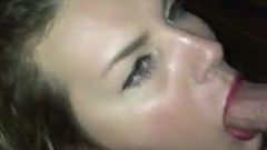 Sexy Girl Giving Head And Takes Cum In Mouth