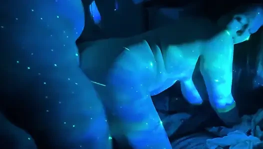 Echter sex in einem nachtclub
