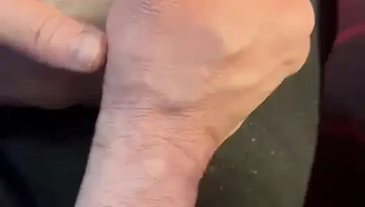 Ihre 4,5 Großen füße malen