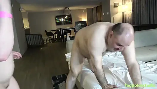 Angelina Elizabeth's Gangbang with Rebel Rhyder Fluffing