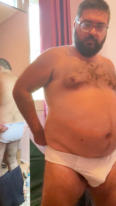 Devant le miroir