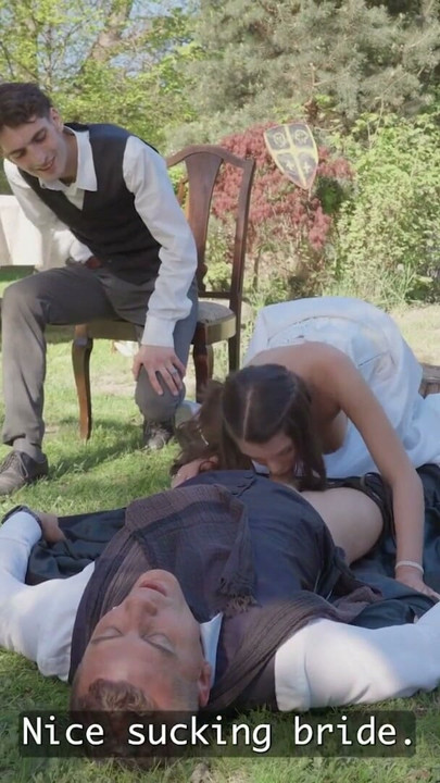 BRIDE4K. Please, Cum all over me on my Wedding | Clip 2
