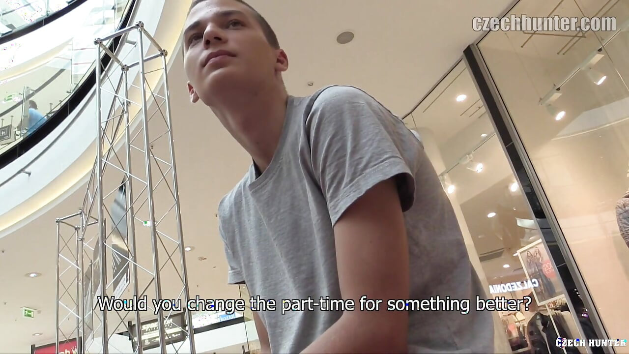 Slim Czech Hunter Buys Underwear From Lonely Before Hot Bareback Doggystyle Action