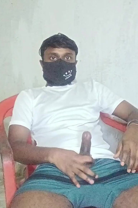 Royal Roy Playing with Big Black Dick Massaging and Cum