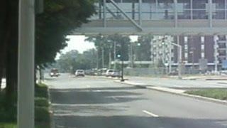 Caminhão de bombeiros passando em evansville, indiana