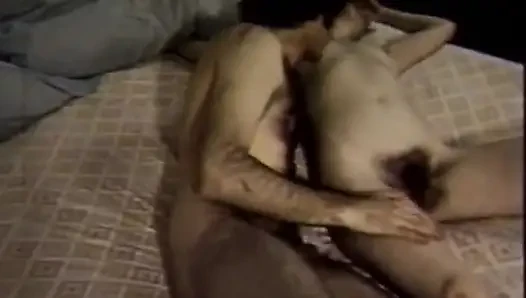 Hairy cock in hairy pussy, pussy licking pussy fucking masturbation