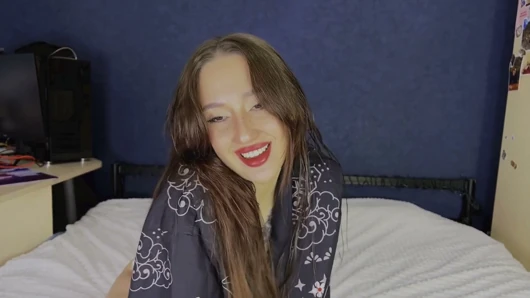 Pretty Girl with a Hairy Pussy Rides Your Face and Cock