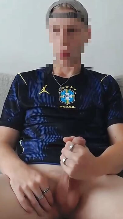 Horny Bro Caught Jerking After Soccer Practice