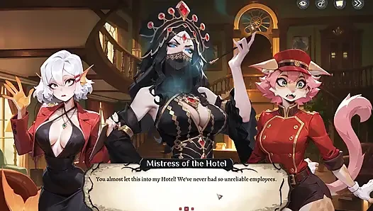 Otel hikayeleri ürkütücü hentai oyunu ep.6 kadın egemenliği hayaleti dölleme!