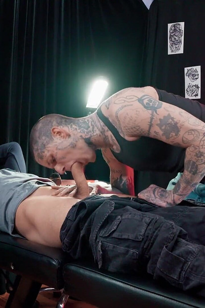 Men- Inked in Cum - Angel Elias, Ethan