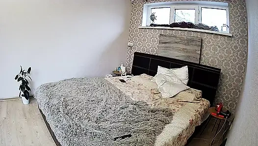 Bedroom 4: Kamila & Danildo Hot and Sensual Foreplay Pussy Rubbing and Tit Job