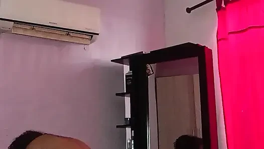 I suck my sister's boyfriend's cock while he's lying down