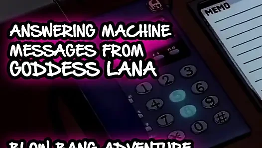 AUDIO ONLY - Antwortmaschine Nachrichten 2 blowjob-abenteuer