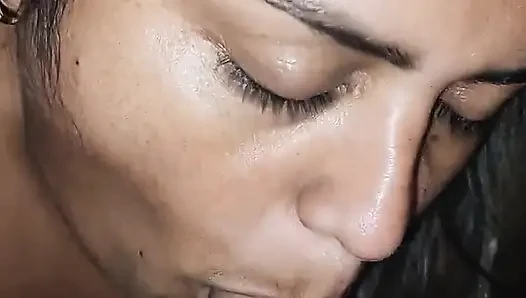 Stepmom Sucks Stepson's Cock Until She Gets the Milk Out
