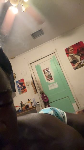 Shaking My Ass While I smoke My BLK