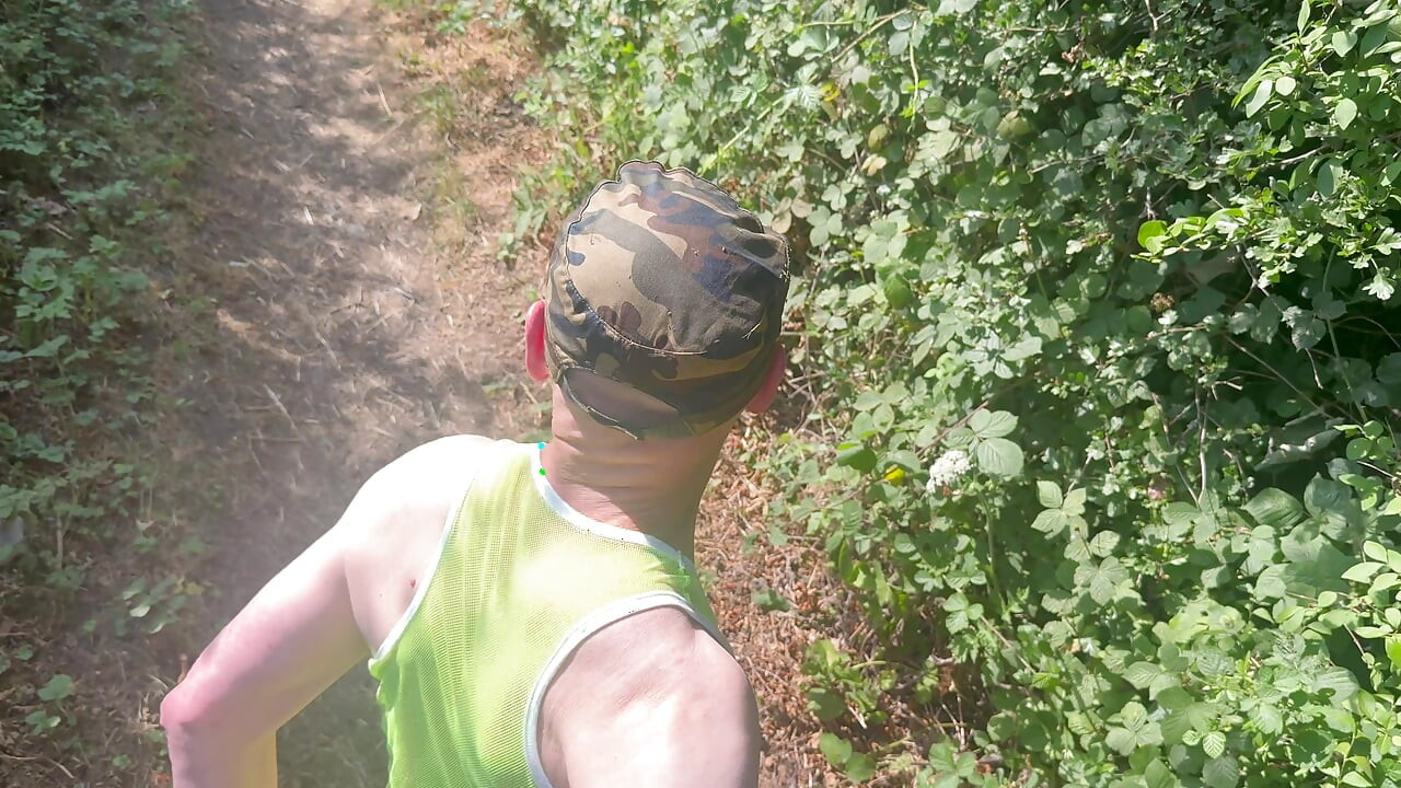 Crusing in the woods