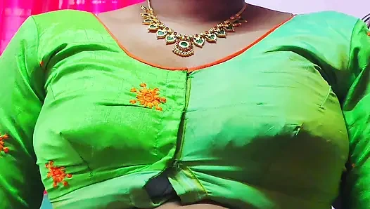 Indian desi younger stepbrother tore his married stepsister's boobs