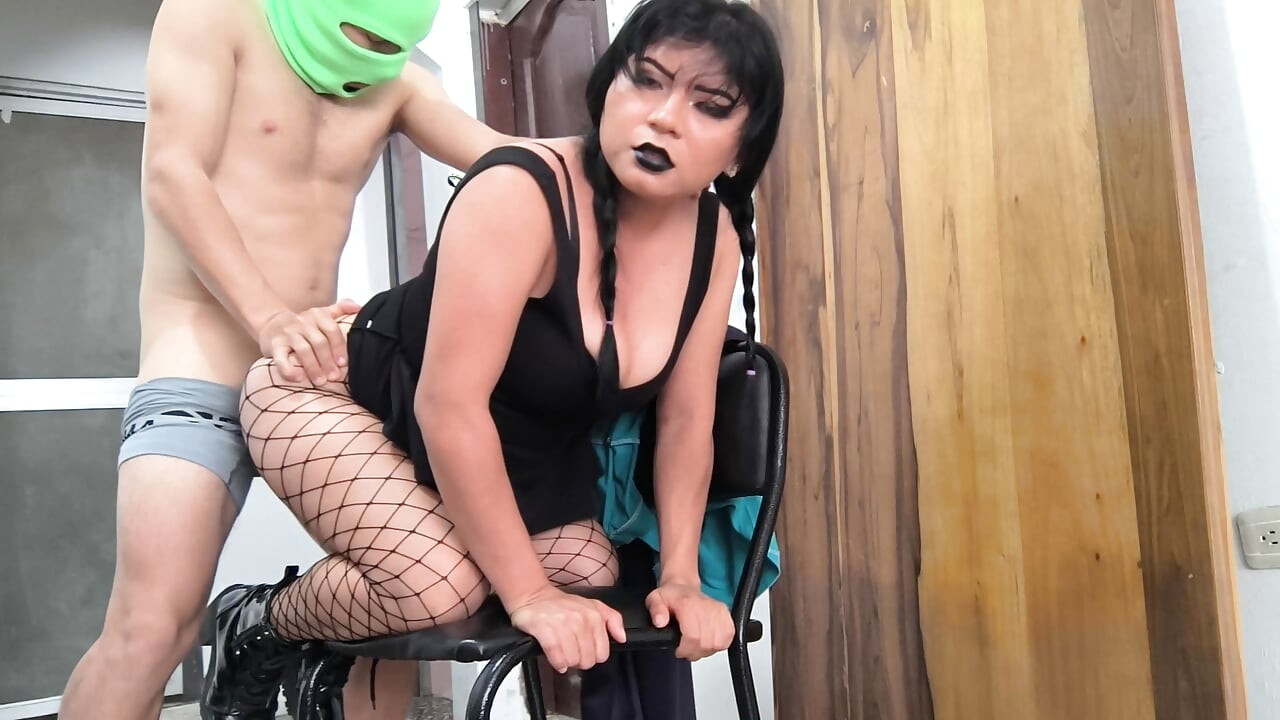 THE SCANDALOUS VIDEO OF THE WHORE MERLINA FUCKING!!