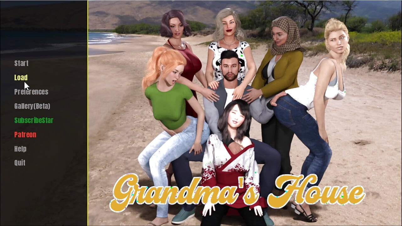 Grandma's house: I gave the 18 years twinnies a cum facial
