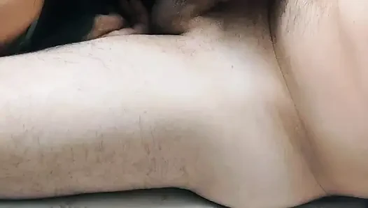 Sexy couple films real passion home sex