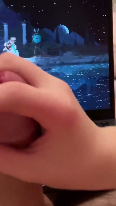 Stepsister Makes Me Play Her Favorite Game - Long Handjob. | Clip 1