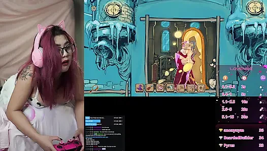 BEN YAYıNDA GÖT OYUNU OYNARKEN HAYRANLARıM ŞAPLAK ATıYOR VE GÖTÜMÜ SIKIYOR