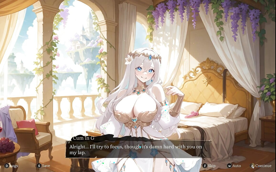 Aura 2 Lust of the Gods Hentai Game Ep.1 Stripping SEX battle with my GODDESS WIFE !