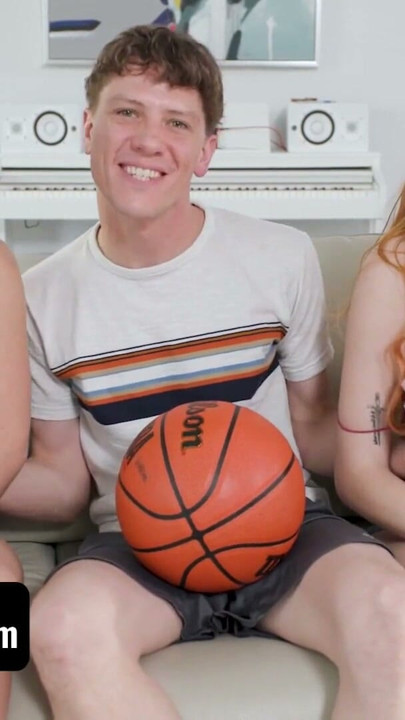 Super Lucky Boyfriend Has FreeUse Sex With Girlfriend & Her BFF While Watching The NBA Finals | Clip 1