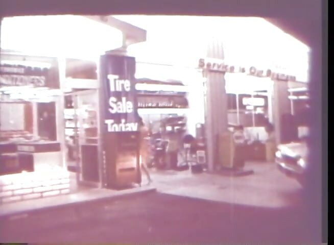 Sexo vintage no carro
