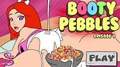 Booty Pebbles - kamienie krzemienne, pieprzone kamyki na twarzy Barneya