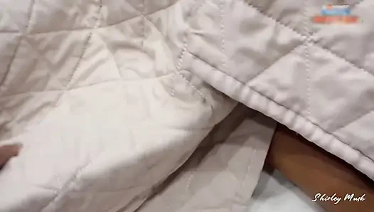 My Busty Wife's Bestie Wants Double Cumshot on Her Bed