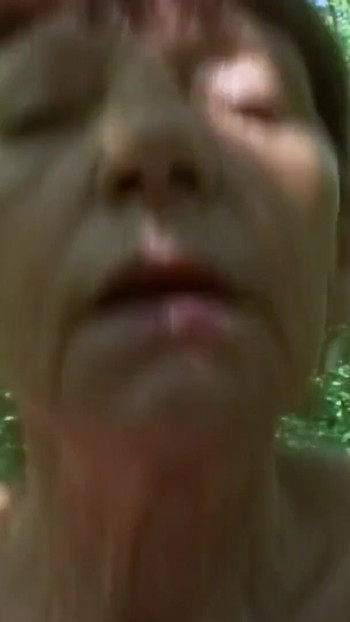 Spectacular moment from "granny fucked in the hedge"