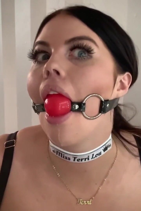 Terri - Self gag JOI instruction