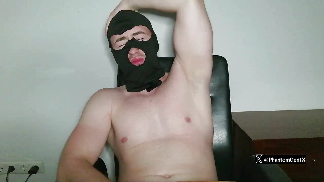 Dominant Masked Daddy Dirty Talking While Stroking PhantomGentX
